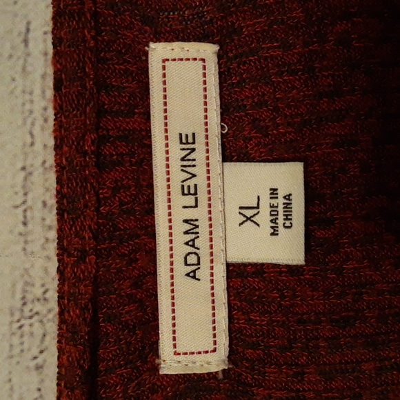 Adam Levine Tunic Wrap Top Bodycon PTP 17.5 with Stretch XL Tag, Garnet Red - Picture 9 of 9